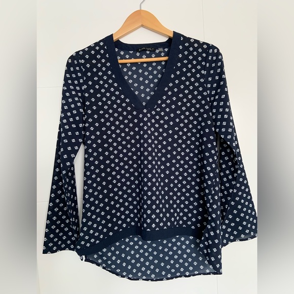 Black Tape Navy Top - Picture 1 of 4